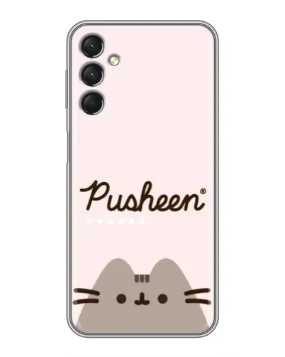 Чехол для Samsung Galaxy A24 с картинкой «Pusheen логотип» Чехол для Samsung Galaxy A24 с картинкой «Pusheen логотип»