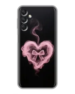 Чехол для Samsung Galaxy A24 с картинкой «Дымчатое сердце» Чехол для Samsung Galaxy A24 с картинкой «Дымчатое сердце»