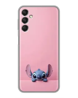Чехол для Samsung Galaxy A24 с картинкой «Stitch выглядывает»