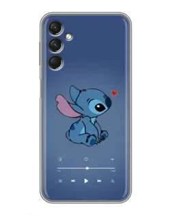 Чехол для Samsung Galaxy A24 с картинкой «Музыкальный Stitch»