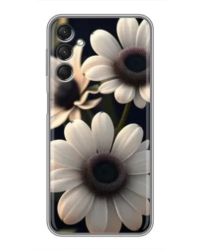 Чехол для Samsung Galaxy A24 с картинкой «Белые маргаритки макро» Чехол для Samsung Galaxy A24 с картинкой «Белые маргаритки макро»