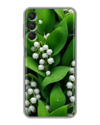 Чехол для Samsung Galaxy A24 с картинкой «Ландыши в зелени» Чехол для Samsung Galaxy A24 с картинкой «Ландыши в зелени»