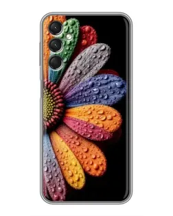 Чехол для Samsung Galaxy A24 с картинкой «Радужный цветок» Чехол для Samsung Galaxy A24 с картинкой «Радужный цветок»