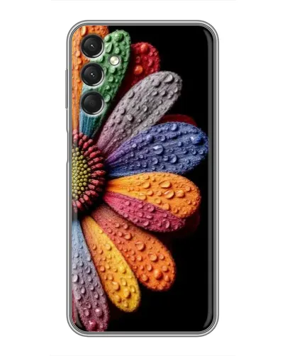 Чехол для Samsung Galaxy A24 с картинкой «Радужный цветок» Чехол для Samsung Galaxy A24 с картинкой «Радужный цветок»