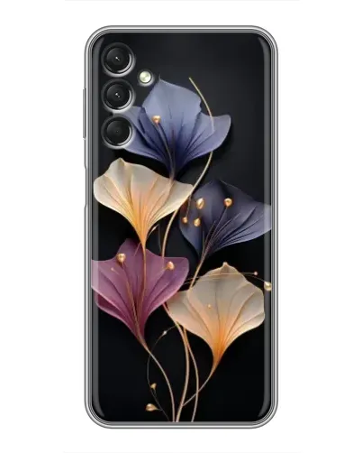 Чехол для Samsung Galaxy A24 с картинкой «Лиловые цветы грации» Чехол для Samsung Galaxy A24 с картинкой «Лиловые цветы грации»