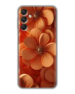 Чехол для Samsung Galaxy A24 с картинкой «Оранжевый макро цветок» Чехол для Samsung Galaxy A24 с картинкой «Оранжевый макро цветок»