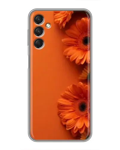 Чехол для Samsung Galaxy A24 с картинкой «Оранжевые герберы» Чехол для Samsung Galaxy A24 с картинкой «Оранжевые герберы»