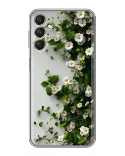 Чехол для Samsung Galaxy A24 с картинкой «Ветка мелких белых цветов» Чехол для Samsung Galaxy A24 с картинкой «Ветка мелких белых цветов»