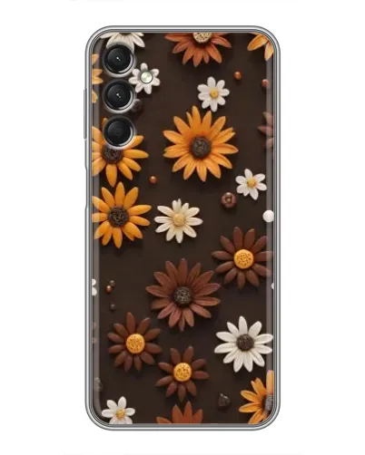 Чехол для Samsung Galaxy A24 с картинкой «Узор из маленьких подсолнухов» Чехол для Samsung Galaxy A24 с картинкой «Узор из маленьких подсолнухов»