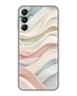 Чехол для Samsung Galaxy A24 с картинкой «Пастельные нежные волны»