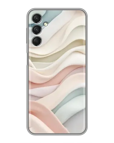 Чехол для Samsung Galaxy A24 с картинкой «Пастельные нежные волны»