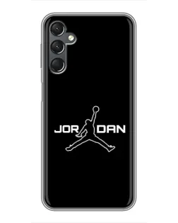 Чехол для Samsung Galaxy A25 (A256) с картинкой «Nike Pink Swirl»
