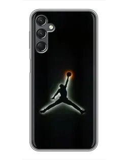 Чехол для Samsung Galaxy A25 (A256) с картинкой «Jordan Gradient Logo»