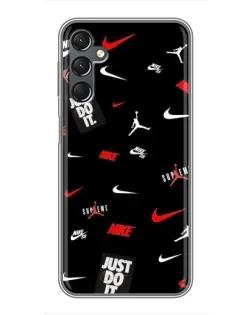 Чехол для Samsung Galaxy A25 (A256) с картинкой «Nike Mix Pattern»