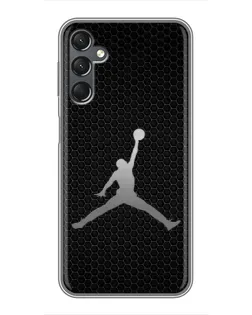 Чехол для Samsung Galaxy A25 (A256) с картинкой «Jordan Dark Carbon»