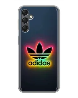 Чехол для Samsung Galaxy A25 (A256) с картинкой «Неоновый Adidas»