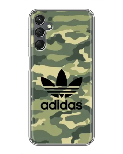 Чехол для Samsung Galaxy A25 (A256) с картинкой «Милитари стиль Adidas»