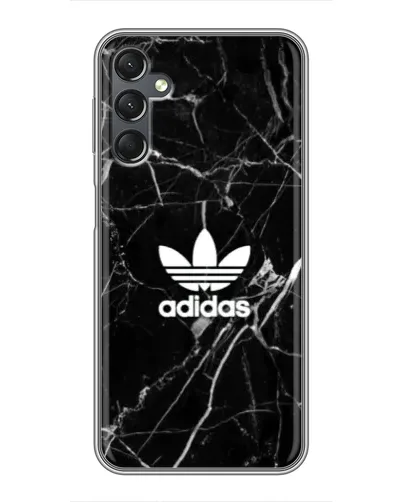 Чехол для Samsung Galaxy A25 (A256) с картинкой «Белый мрамор Adidas»