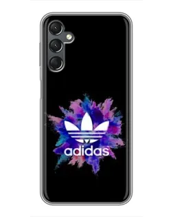 Чехол для Samsung Galaxy A25 (A256) с картинкой «Взрыв красок Adidas»