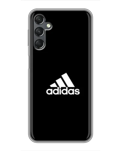 Чехол для Samsung Galaxy A25 (A256) с картинкой «Черная классика Adidas»