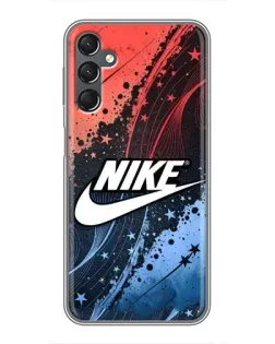 Чехол для Samsung Galaxy A25 (A256) с картинкой «Градиентный принт Найк»