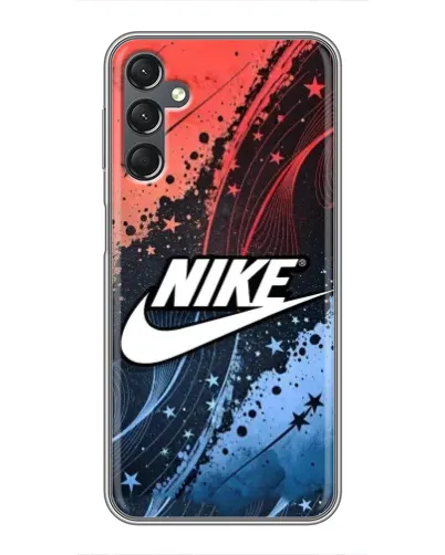 Чехол для Samsung Galaxy A25 (A256) с картинкой «Градиентный принт Найк» Чехол для Samsung Galaxy A25 (A256) с картинкой «Градиентный принт Найк»