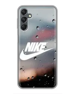 Чехол для Samsung Galaxy A25 (A256) с картинкой «Nike в стиле ретро»