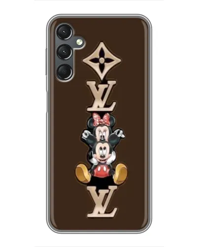 Чехол для Samsung Galaxy A25 (A256) с картинкой «LV и Микки Маус»