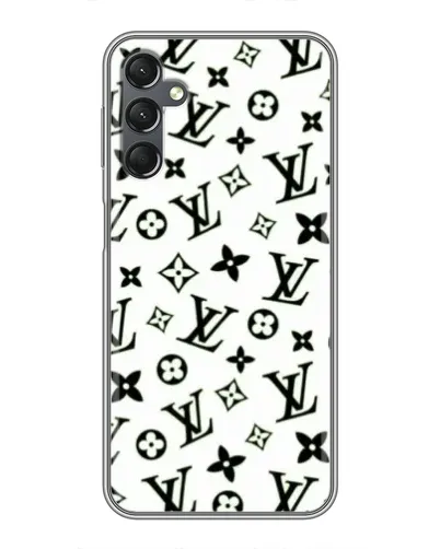 Чехол для Samsung Galaxy A25 (A256) с картинкой «Монохромный хаос LV»