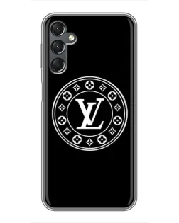 Чехол для Samsung Galaxy A25 (A256) с картинкой «LV — печать стиля»