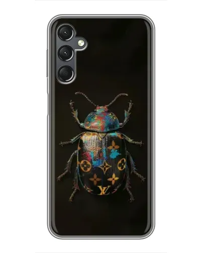 Чехол для Samsung Galaxy A25 (A256) с картинкой «LV — мраморный принт»