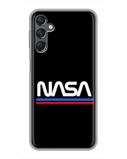 Чохол для Samsung Galaxy A25 (A256) з картинкою «NASA — класика Red Blue» Чохол для Samsung Galaxy A25 (A256) з картинкою «NASA — класика Red Blue»
