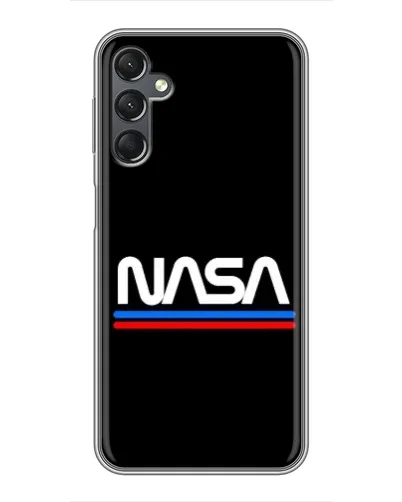 Чехол для Samsung Galaxy A25 (A256) с картинкой «NASA — классика Red Blue»