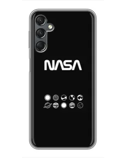 Чехол для Samsung Galaxy A25 (A256) с картинкой «NASA — технический принт»