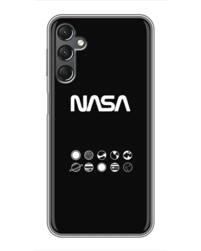 Чехол для Samsung Galaxy A25 (A256) с картинкой «NASA — технический принт»