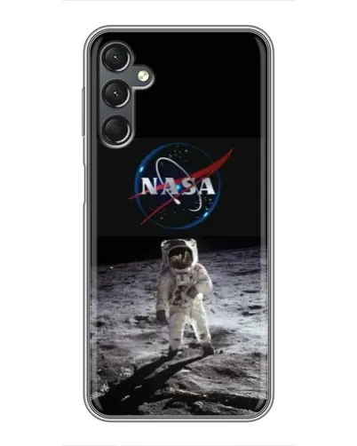 Чехол для Samsung Galaxy A25 (A256) с картинкой «Астронавт на Луне»