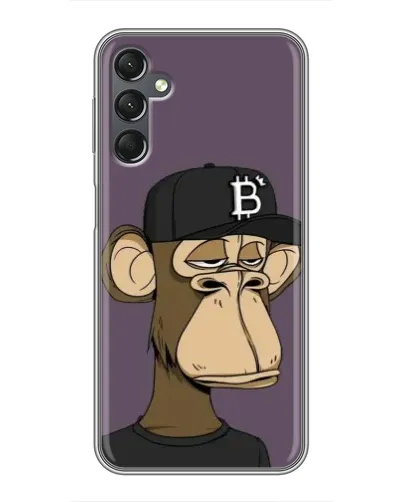 Чехол для Samsung Galaxy A25 (A256) с картинкой «Bored Ape в кепке» Чехол для Samsung Galaxy A25 (A256) с картинкой «Bored Ape в кепке»
