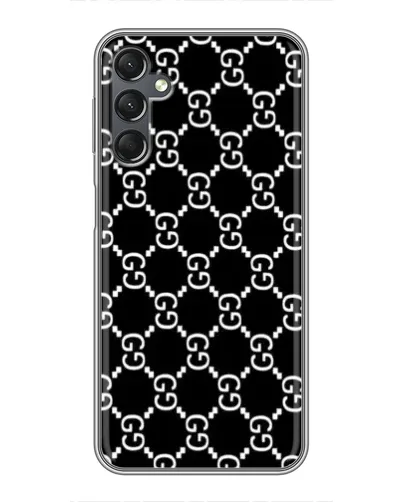 Чехол для Samsung Galaxy A25 (A256) с картинкой «Gucci — сетчатый паттерн»
