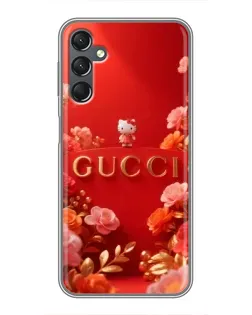 Чехол для Samsung Galaxy A25 (A256) с картинкой «Gucci — золотой сад»