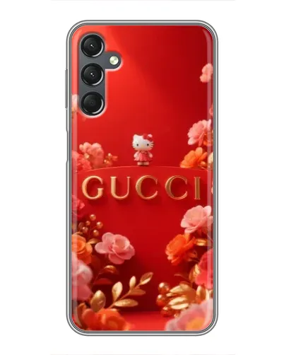 Чехол для Samsung Galaxy A25 (A256) с картинкой «Gucci — золотой сад»