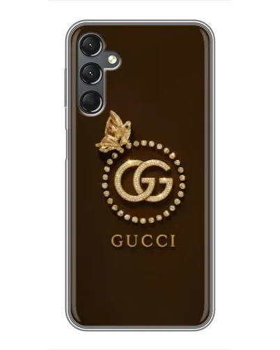 Чехол для Samsung Galaxy A25 (A256) с картинкой «Gucci — золотая бабочка»