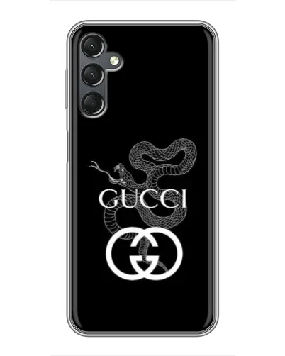 Чехол для Samsung Galaxy A25 (A256) с картинкой «Gucci — серебряная змея»