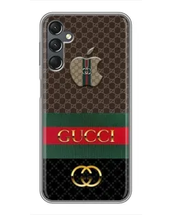 Чехол для Samsung Galaxy A25 (A256) с картинкой «Gucci — брендированный десерт»