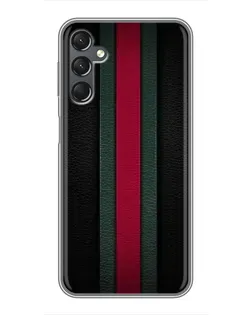 Чехол для Samsung Galaxy A25 (A256) с картинкой «Gucci — неоновая линия»