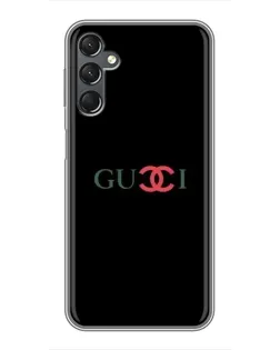 Чехол для Samsung Galaxy A25 (A256) с картинкой «Gucci — красный градиент»