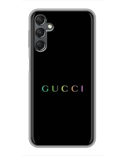 Чехол для Samsung Galaxy A25 (A256) с картинкой «Gucci — неоновый минимализм»