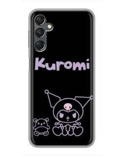Чехол для Samsung Galaxy A25 (A256) с картинкой «Kuromi — черный минимализм» Чехол для Samsung Galaxy A25 (A256) с картинкой «Kuromi — черный минимализм»