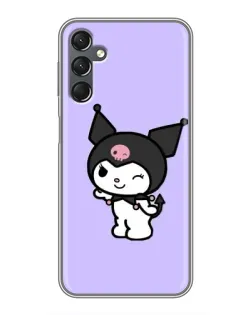 Чехол для Samsung Galaxy A25 (A256) с картинкой «Классическая Kuromi» Чехол для Samsung Galaxy A25 (A256) с картинкой «Классическая Kuromi»