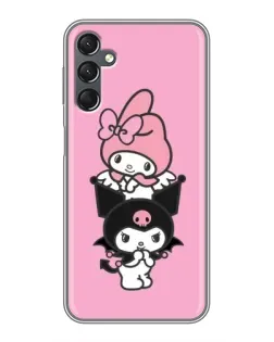 Чехол для Samsung Galaxy A25 (A256) с картинкой «Трио My Melody и Kuromi» Чехол для Samsung Galaxy A25 (A256) с картинкой «Трио My Melody и Kuromi»