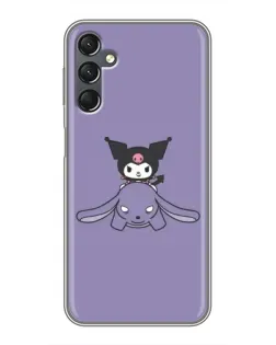 Чехол для Samsung Galaxy A25 (A256) с картинкой «Kuromi на лиловом фоне» Чехол для Samsung Galaxy A25 (A256) с картинкой «Kuromi на лиловом фоне»